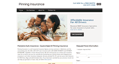 Desktop Screenshot of pinninginsurance.com