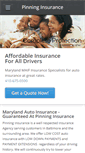 Mobile Screenshot of pinninginsurance.com